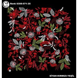 Cenk Desenli Oyalık Yazma - 0300-571 - Renk-18