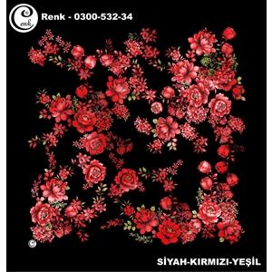 Cenk Desenli Oyalık Yazma - 0300-532