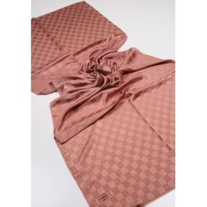 Piramit Monogram Floş Şal - Desen-03 - Siyah