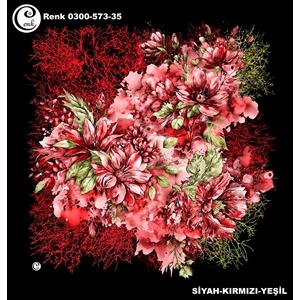 Cenk Desenli Oyalık Yazma - 0300-573