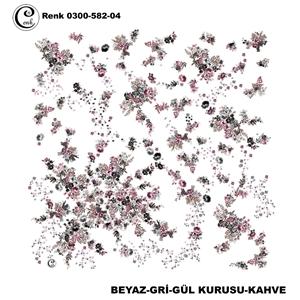 Cenk Desenli Oyalık Yazma - 0300-582 - Renk-06